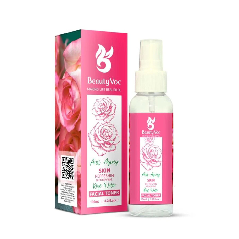 Picture of Beauty Voc Facial Toner Rose Water 100 Ml