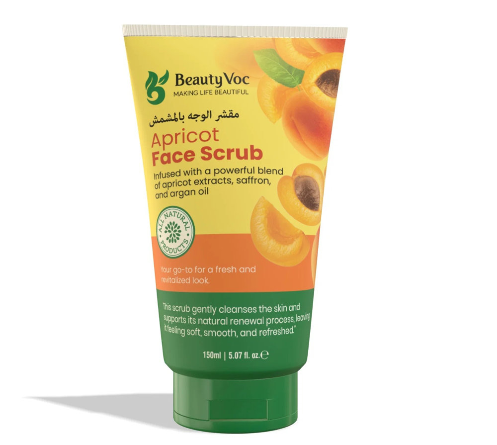 Picture of Beauty Voc Apricot Face Scrub 150ml