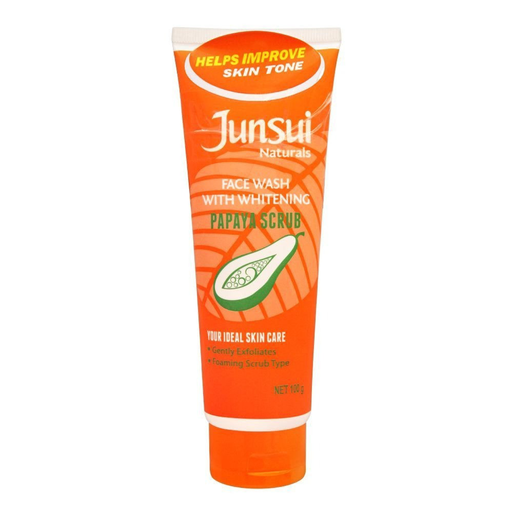 Picture of Junsui Natural Papaya Scrub Face Wash 100gm