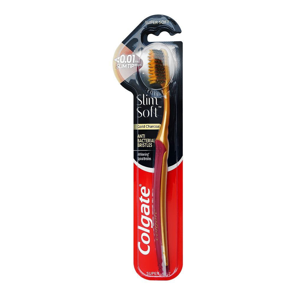 Picture of Colgate Slim Soft Gold Charcoal Toothbrush