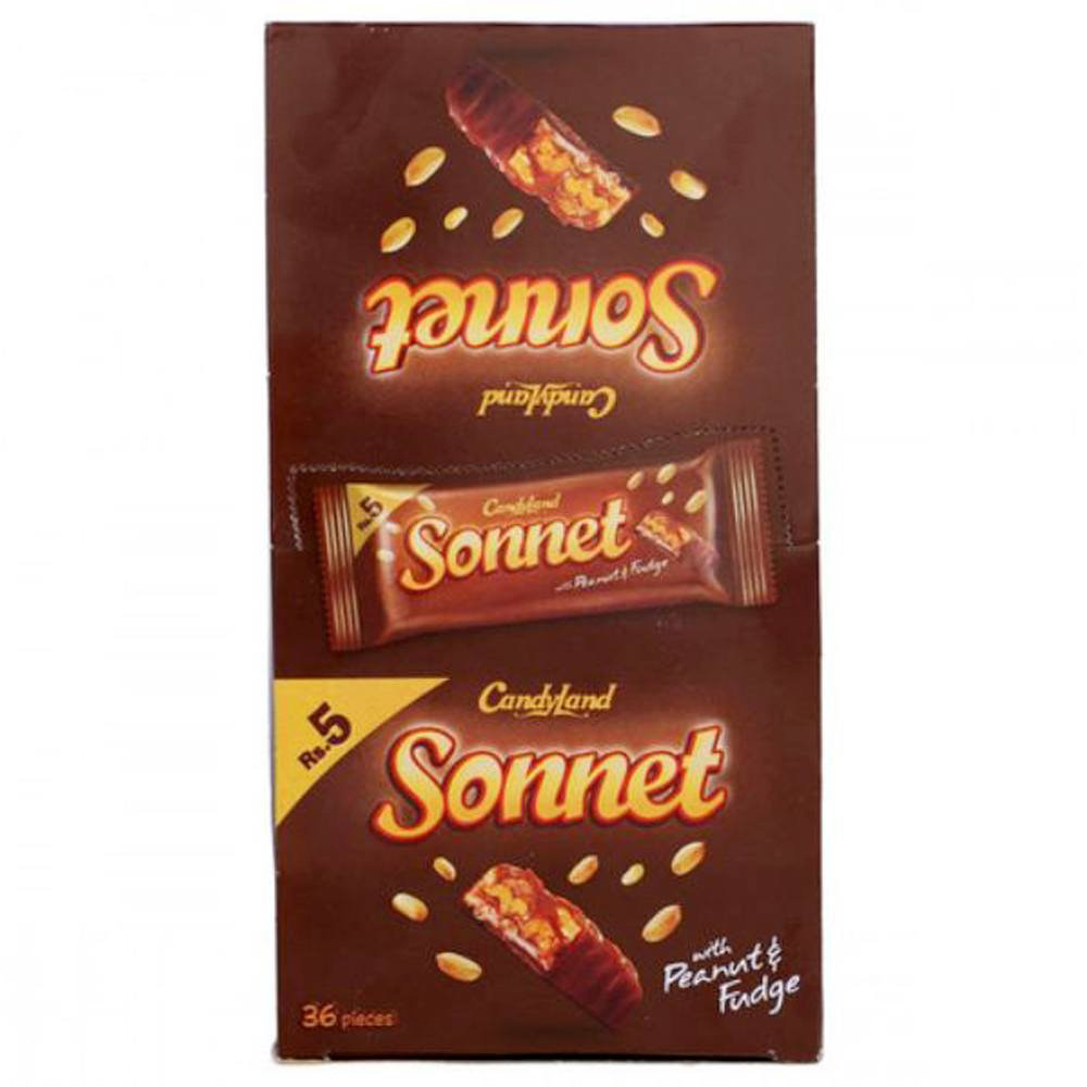 Picture of Candyland Peanut & Fudge Chocolate 12gm