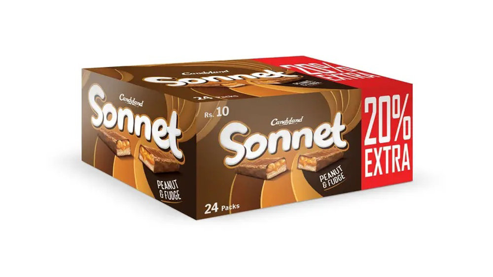 Picture of Candyland Sonnet Peanut & Fudge 38 Gm