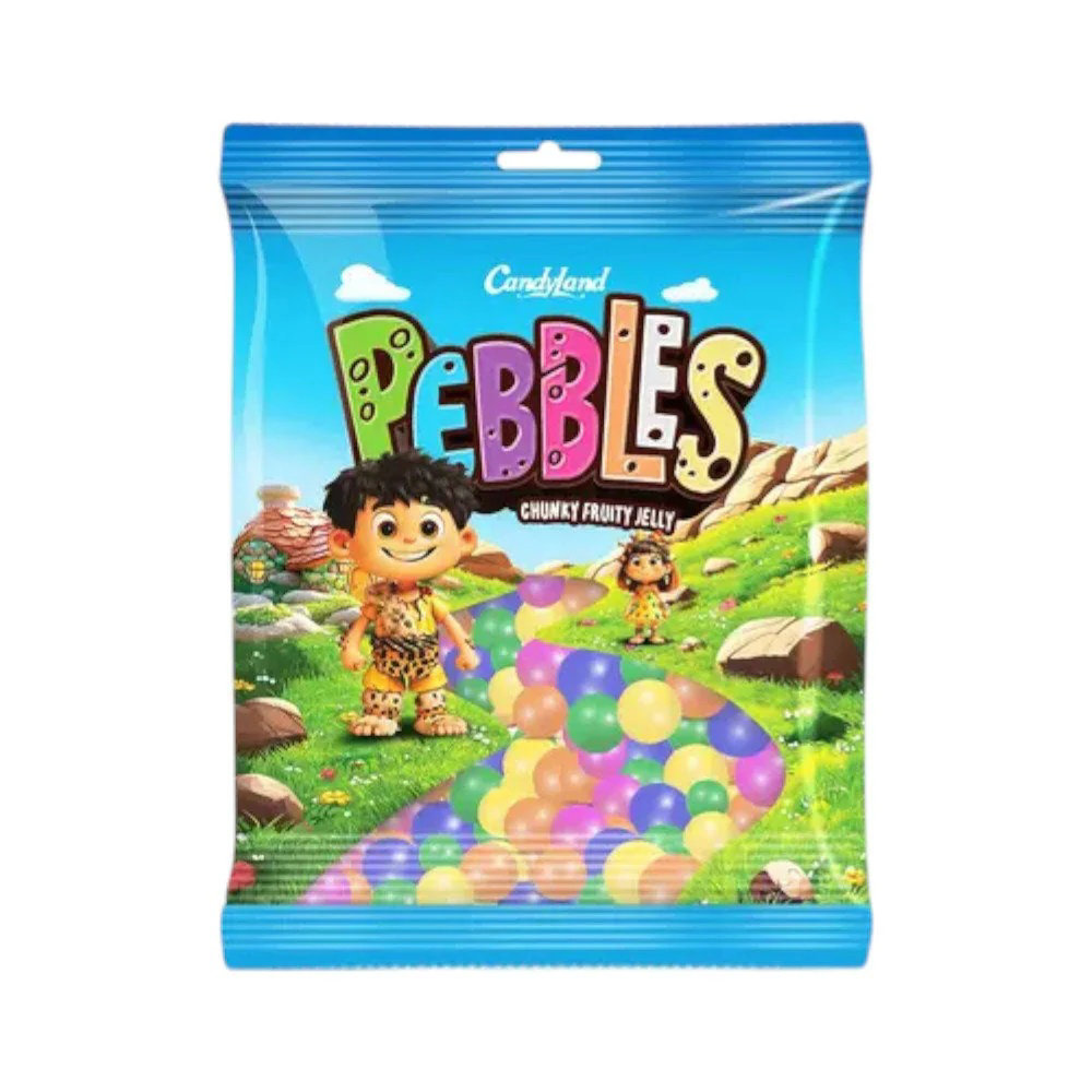 Picture of Candyland Pebbles Chunky Fruit Jelly 50gm