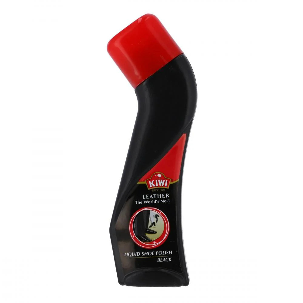 Picture of Kiwi Leather Black Liquid Shoe Polish 75ml