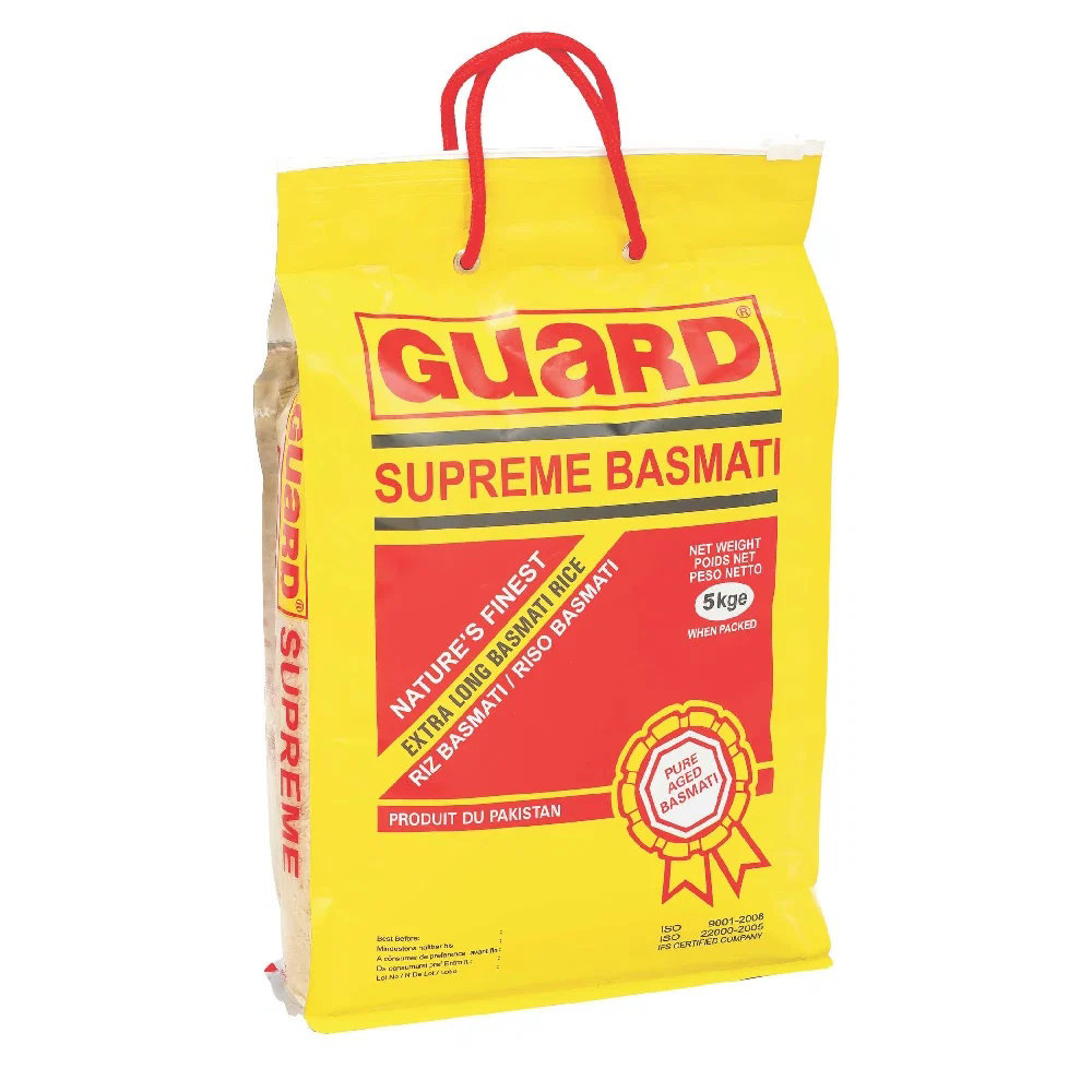 Picture of Guard Supreme Basmati Rice 5kg