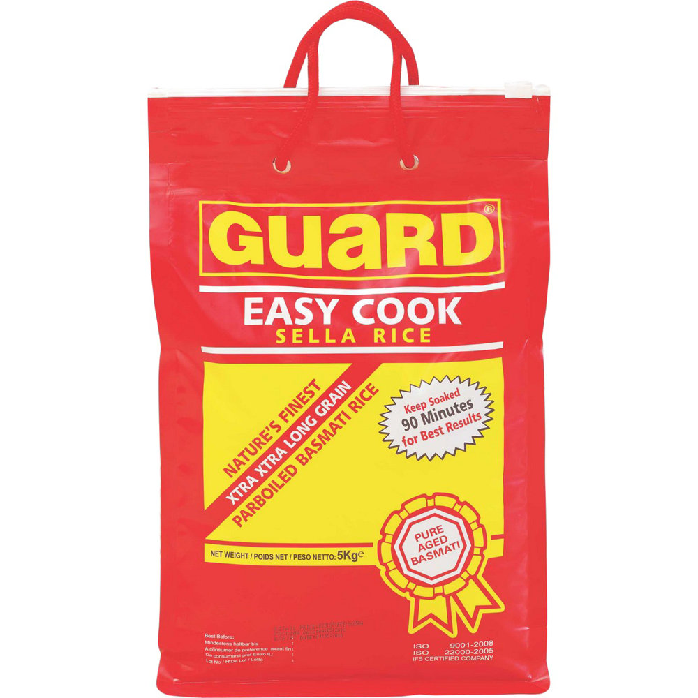 Picture of Guard Easy Cook Sella Rice 5kg