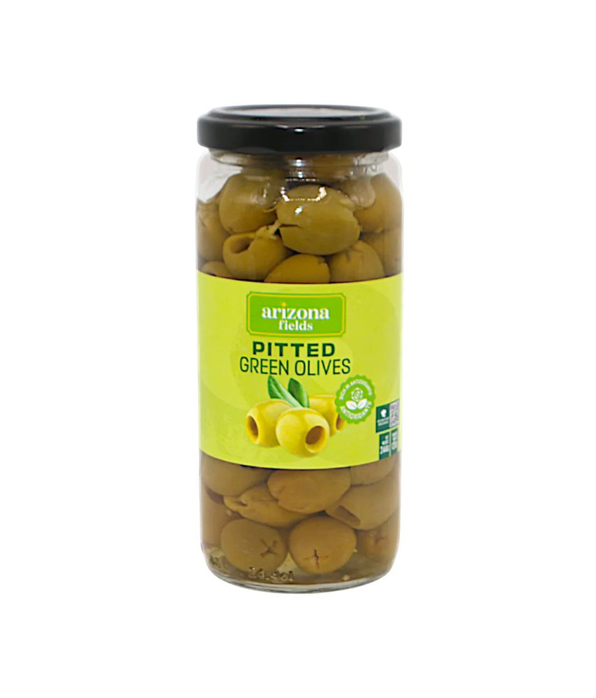 Picture of Arizona Fields Pitted Green Olives 244gm