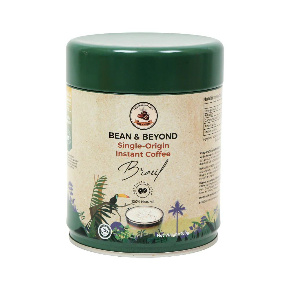Picture of Bean & Beyond Brazil Single-Origin Instant Coffee 100gm