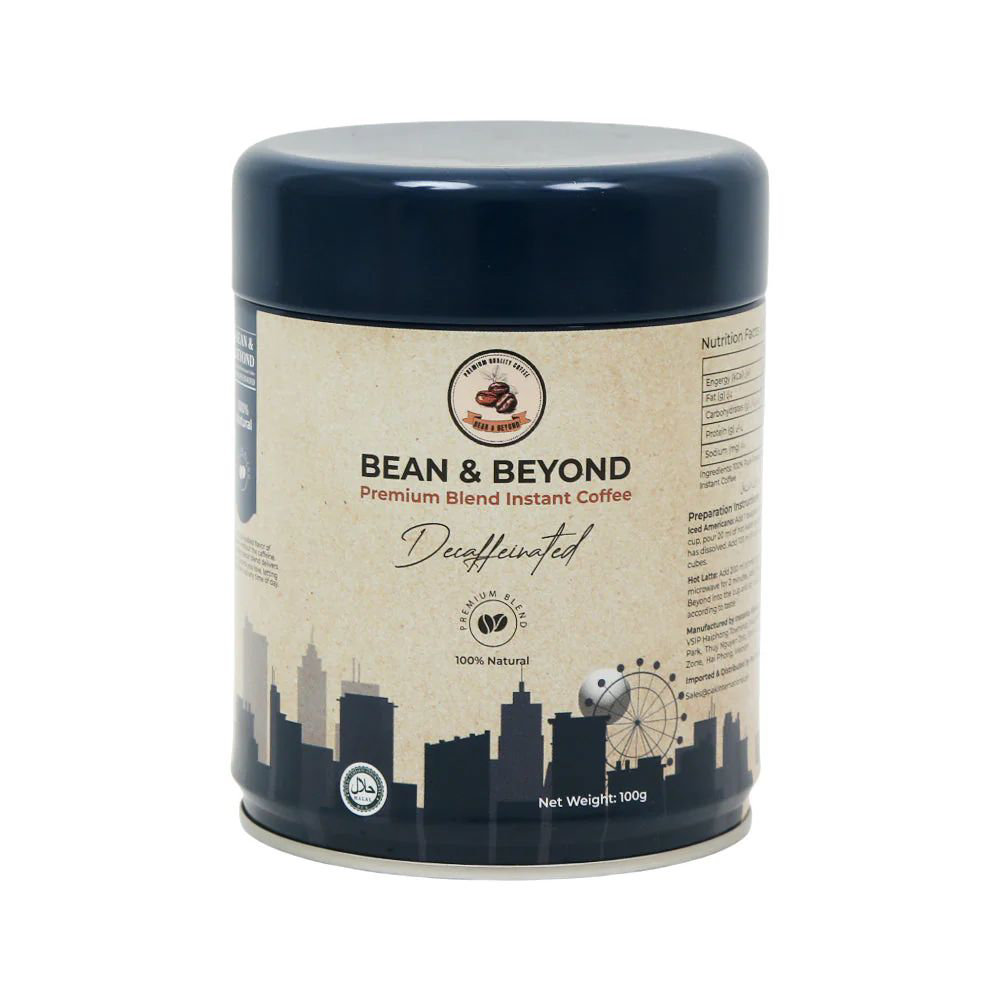 Picture of Bean & Beyond Decaffeinated Permium Instant Coffee 100gm