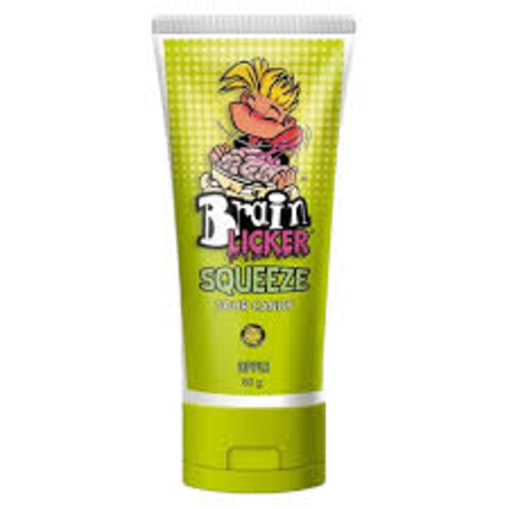 Picture of Brain Licker Squeeze Apple Sour Candy 80GM