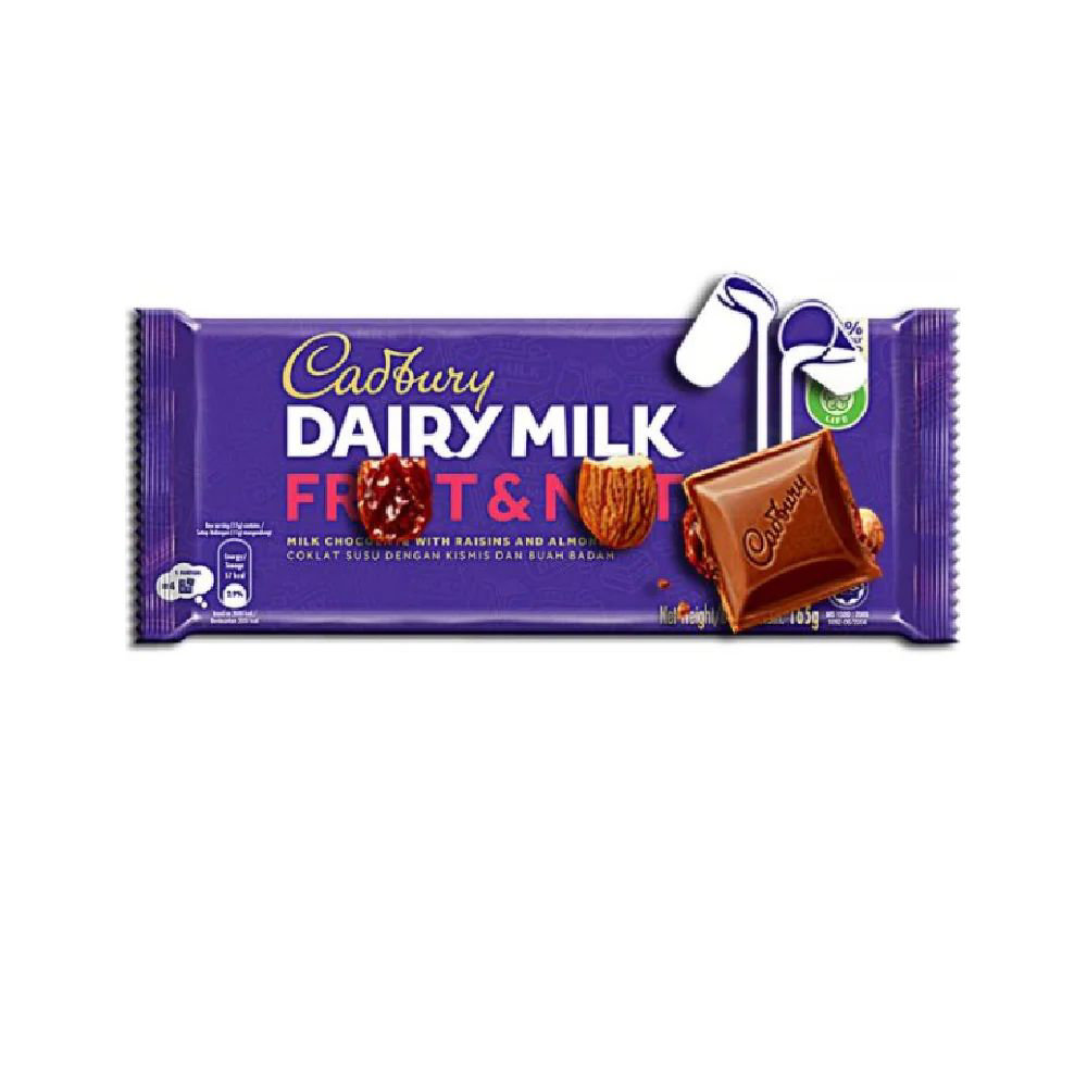 Picture of Cadbury Dairy Milk Fruit & Nut Chocolate 130gm