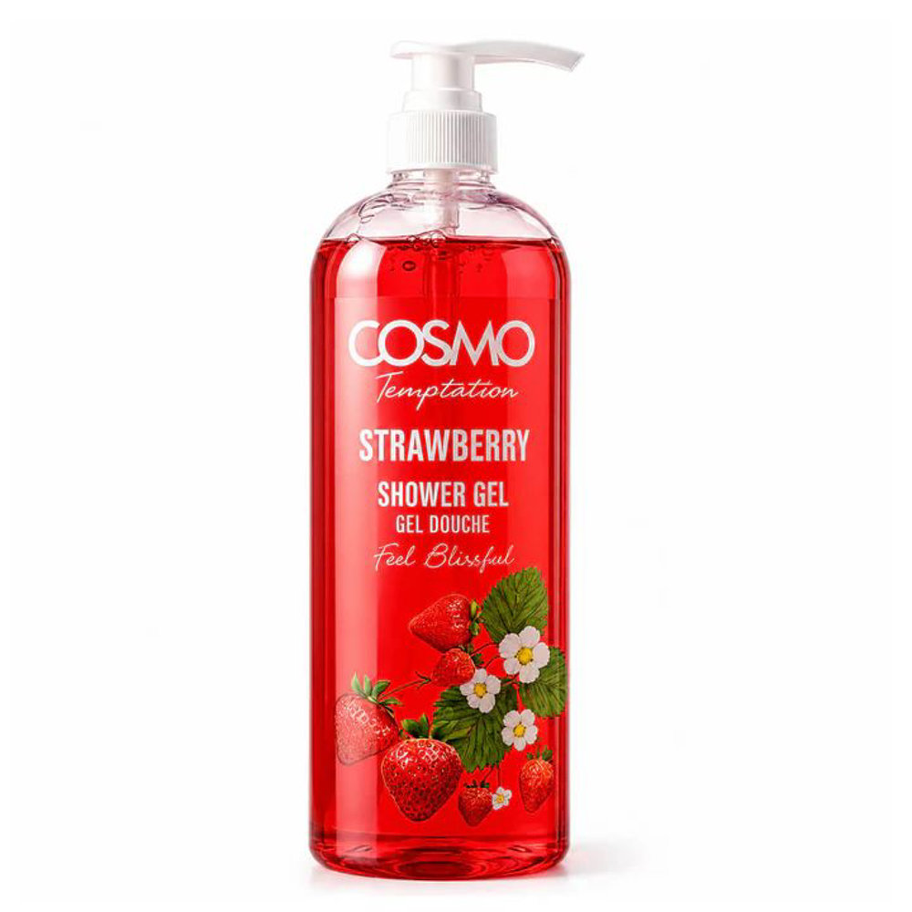 Picture of Cosmo Temptation Strawberry Shower Gel 500ml