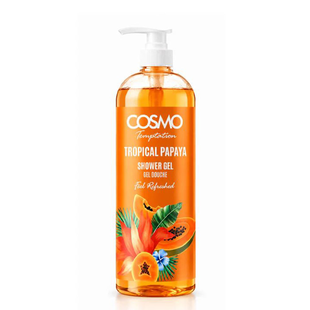 Picture of Cosmo Temptation Tropical Papaya Shower Gel 500ml