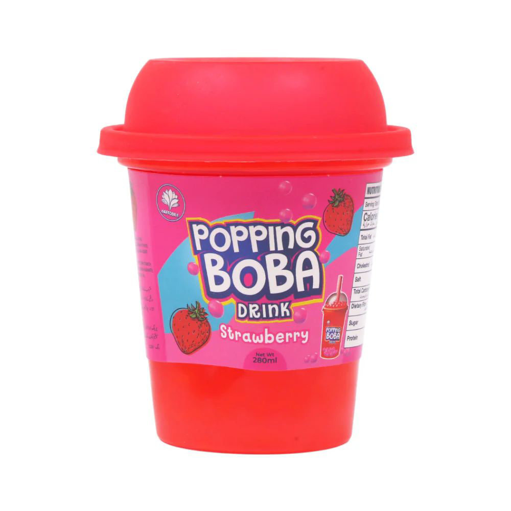 Picture of Daffodils Popping Boba Strawberry Drink 280ml