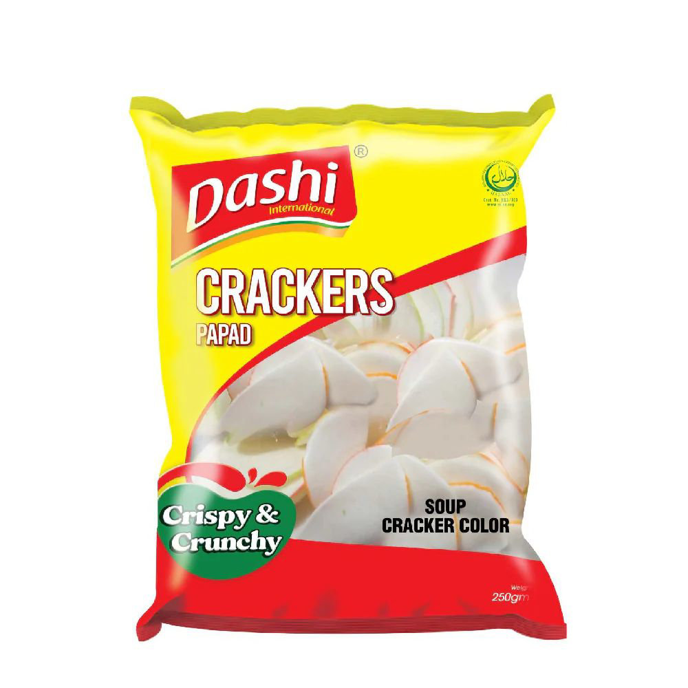 Picture of Dashi Crackers Crispy & Crunchy Color Papad 250gm