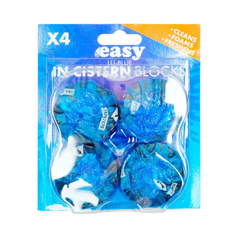 Picture of Easy Lu-blue Toilet Blocks 4x 38gm