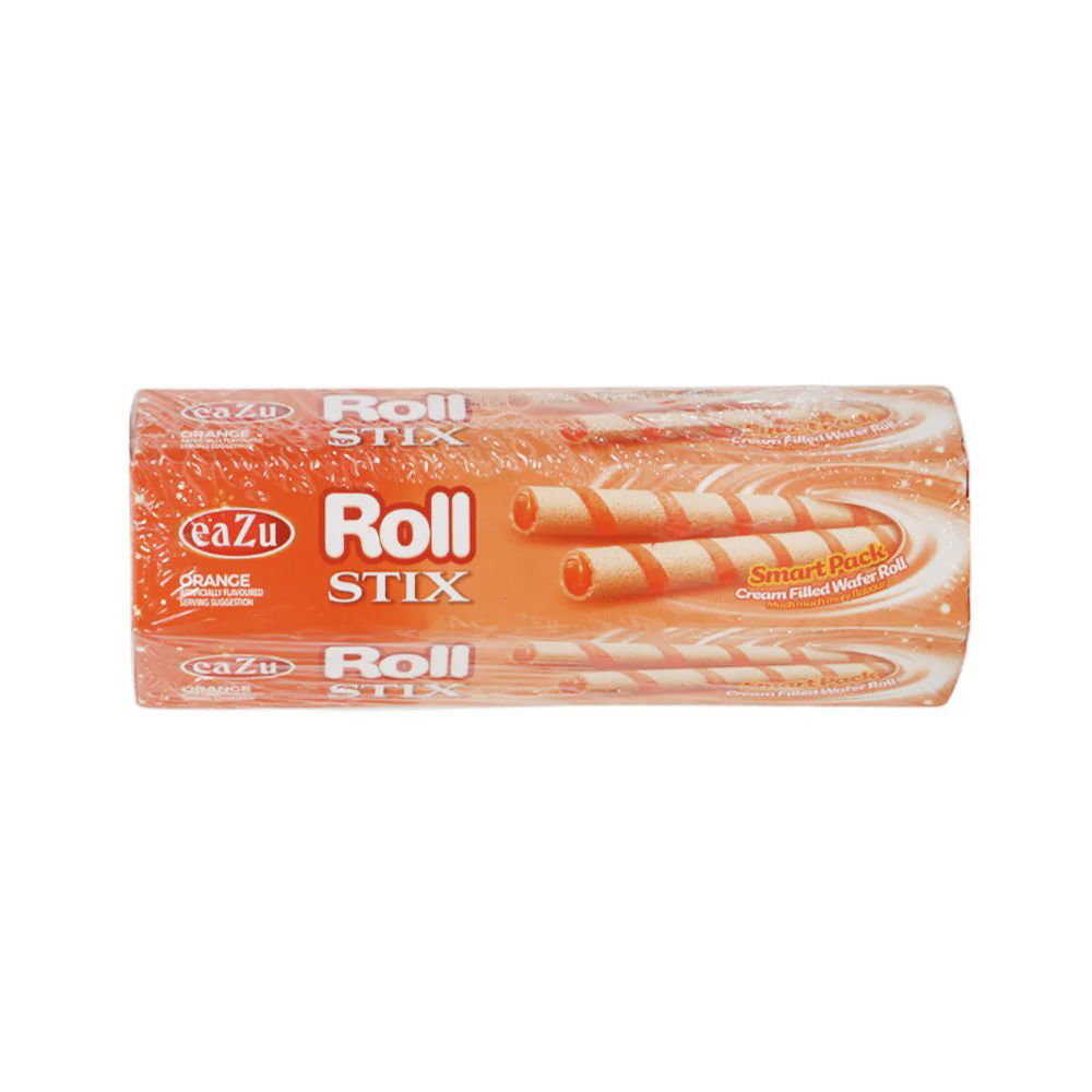 Picture of Eazu Orange Cream Filled Wafer Roll Stick 80gm