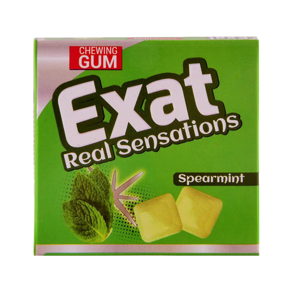 Picture of Exat Spearmint Bubble Gum Card 12gm