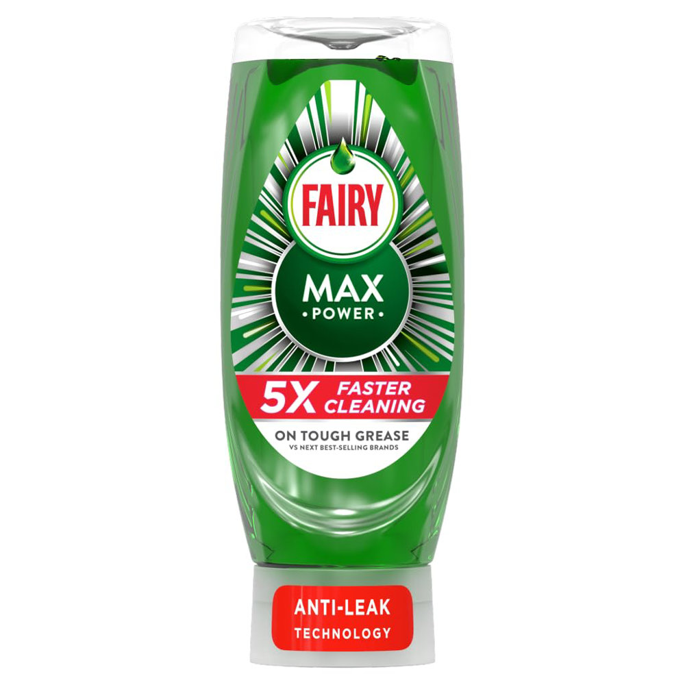 Picture of Fairy Max Power 5x Faster Cleaning Dishwash Liquid 450ml
