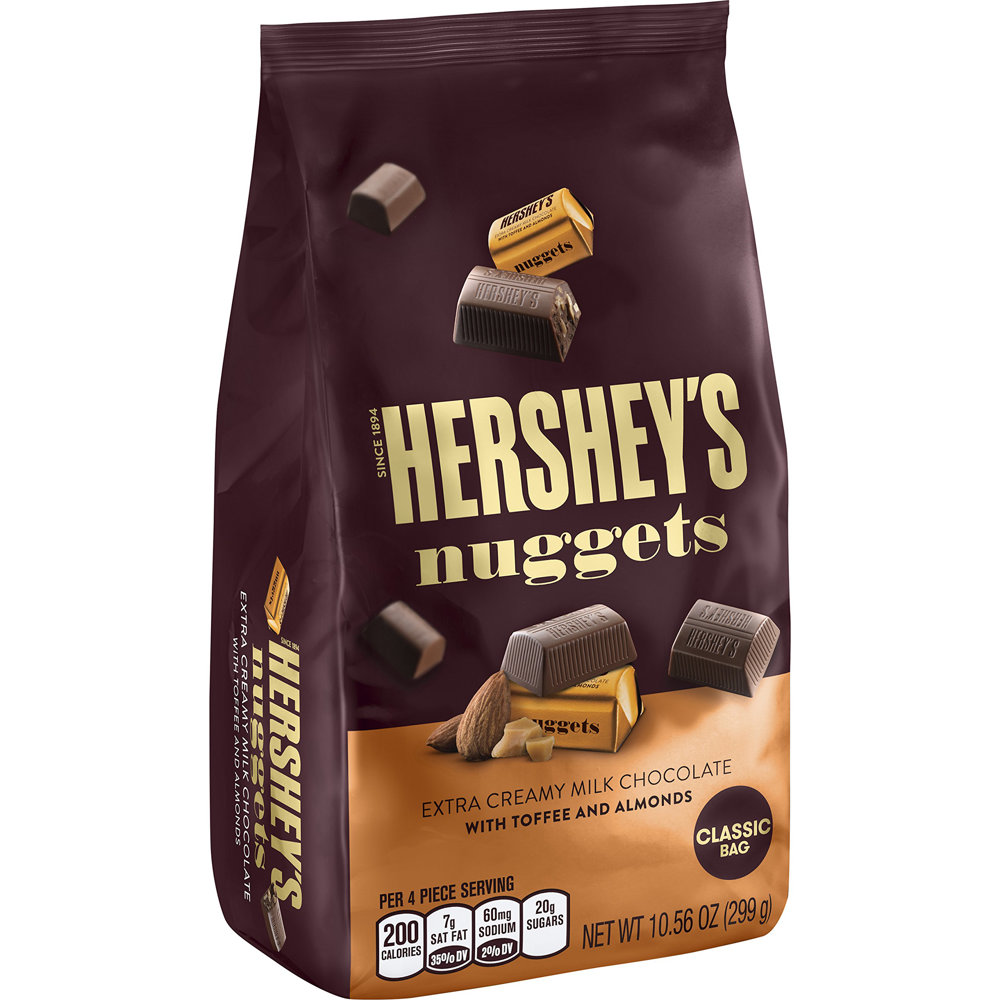 Picture of Hershey's Creamy Milk Chocolate Toffee Pouch 150gm