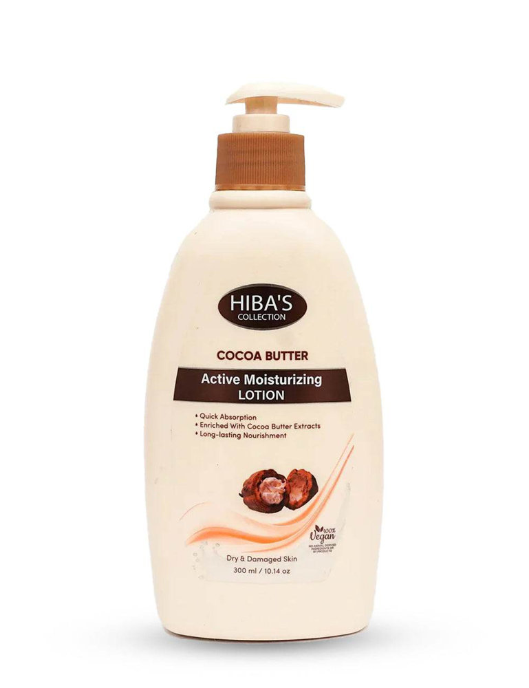 Picture of Hibas Cocoa Butter Active Moisturizing Lotion 300ml