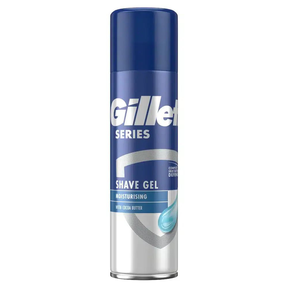 Picture of Gillette Moisturising With Cocoa Butter Shave Gel 200ml
