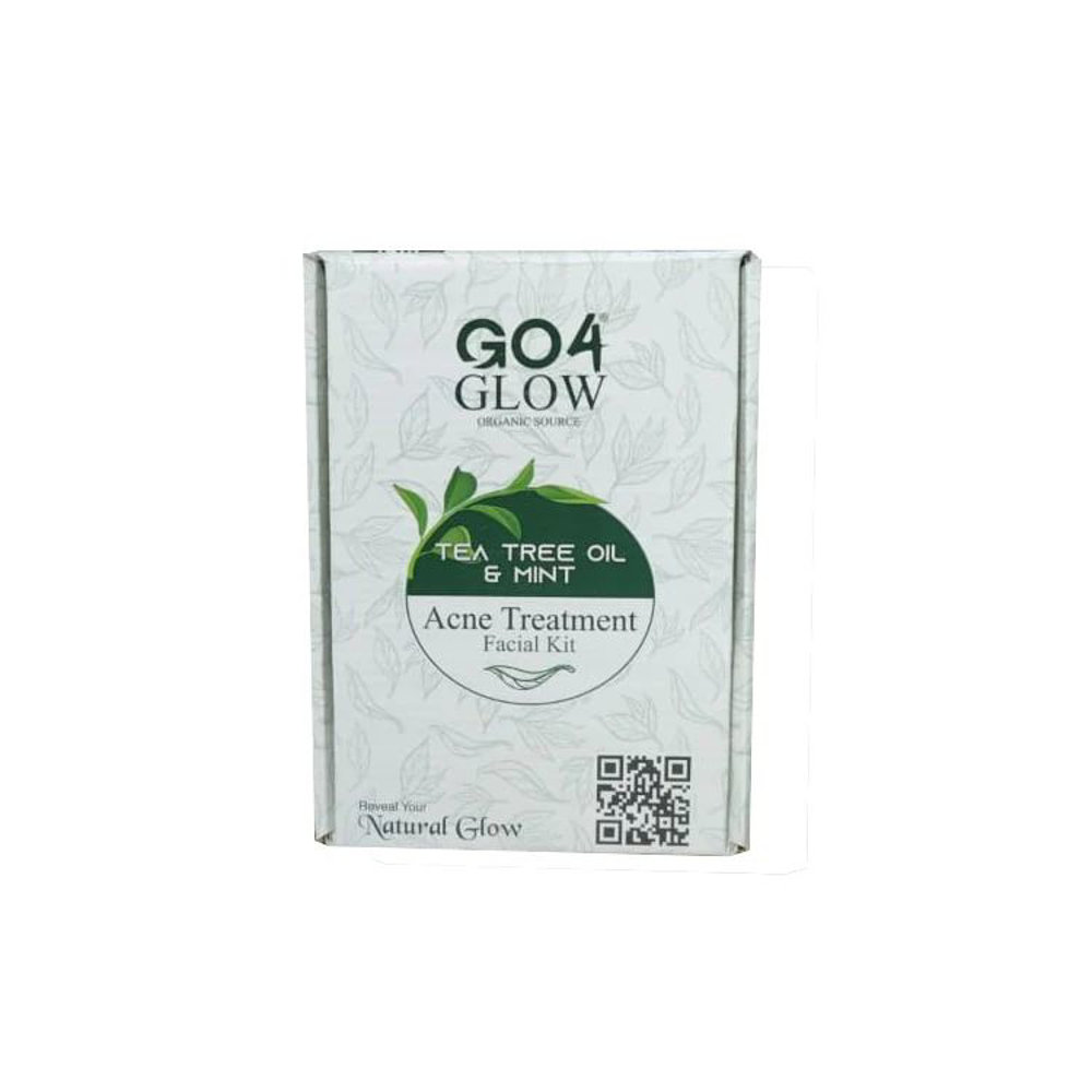 Picture of Go4 Glow Tea Tree Oil & Mint Acne Treatment Facial Kit