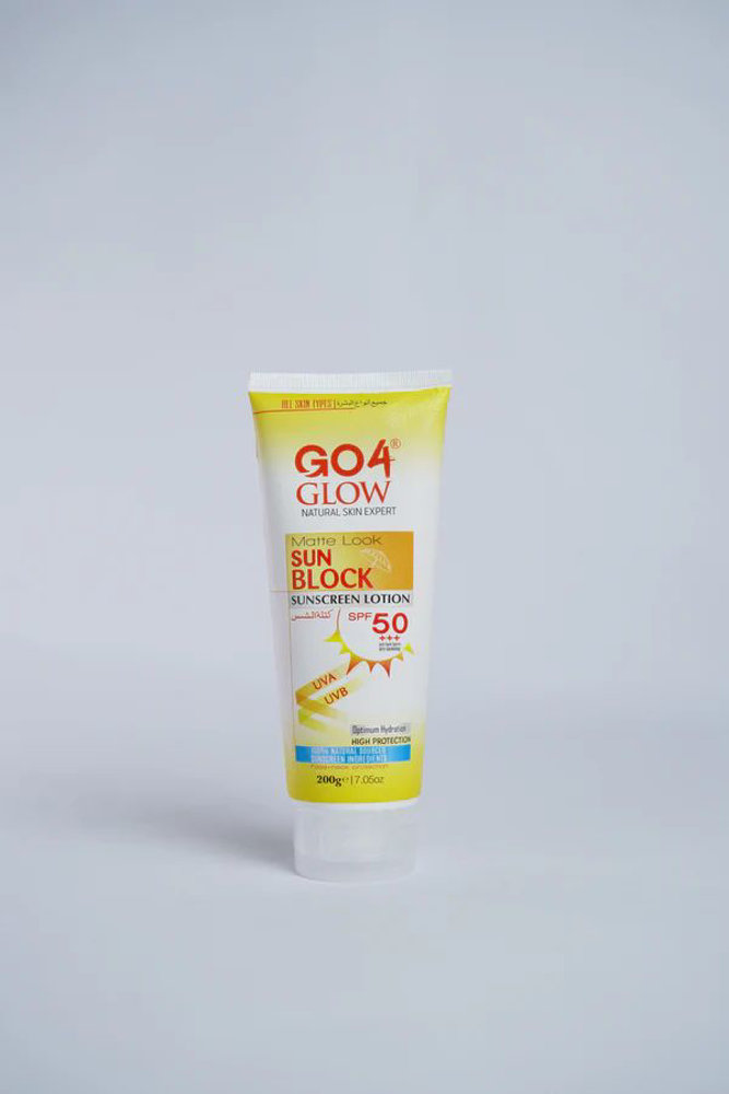 Picture of Go4 Sunblock Sunscreen Lotion Spf 50 200gm