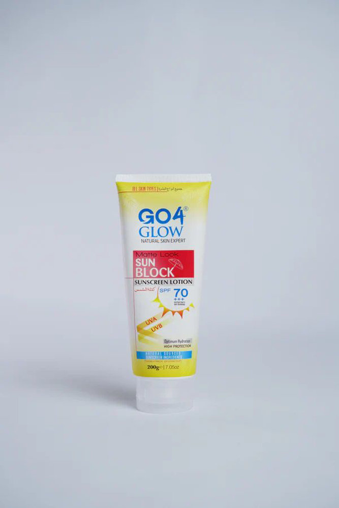 Picture of Go4 Sunblock Sunscreen Lotion Spf 70 200gm