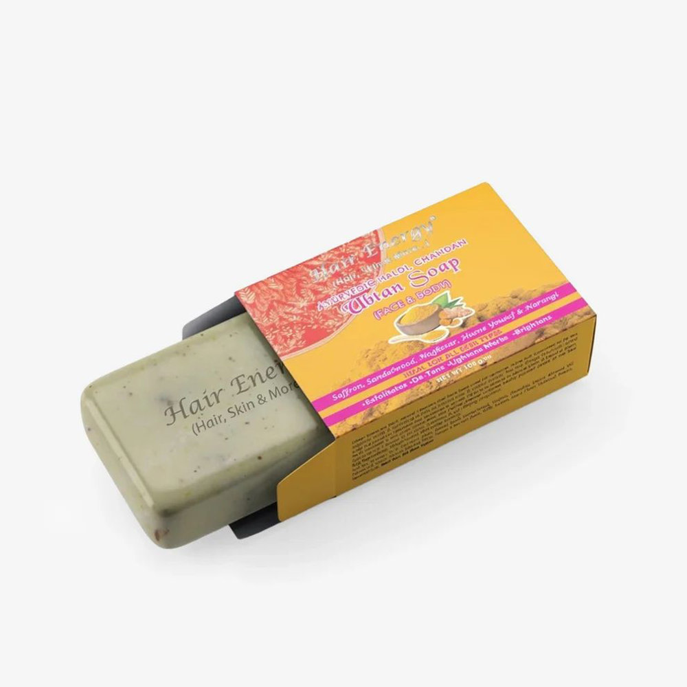 Picture of Hair Energy Haldi & Chandan Ubtan Soap 100gm