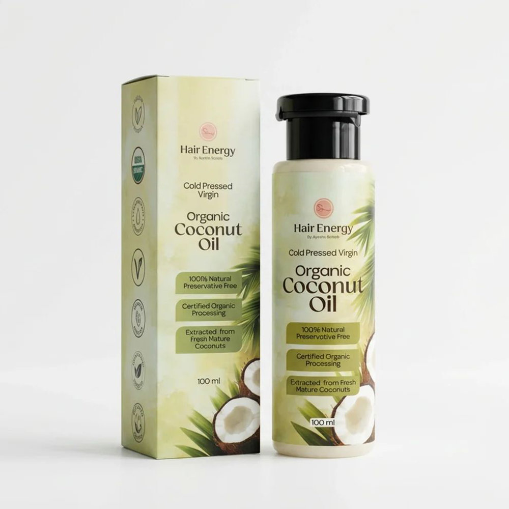 Picture of Hair Energy Organic Coconut Oil 100ml