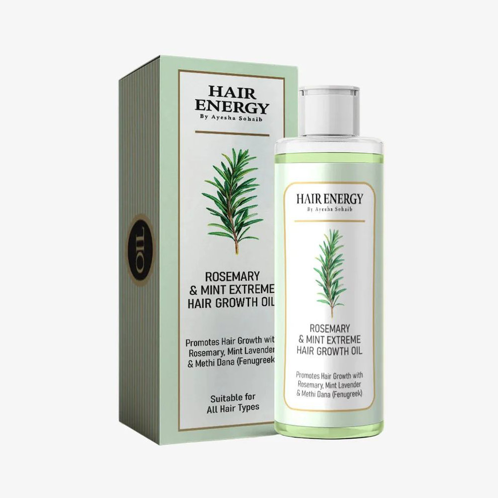 Picture of Hair Energy Rosemary & Mint Hair Growth Oil 100ml