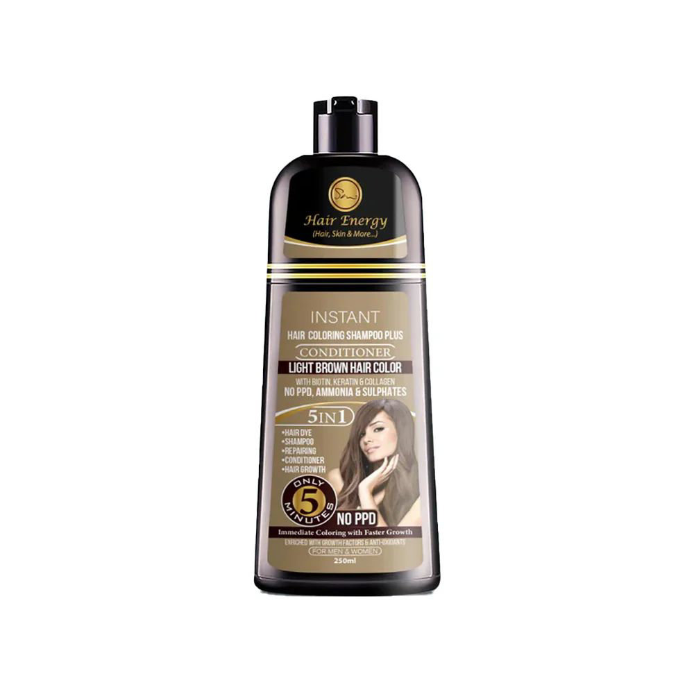 Picture of Hair Energy Shampoo+conditioner Light Brown Hair Color 250ml
