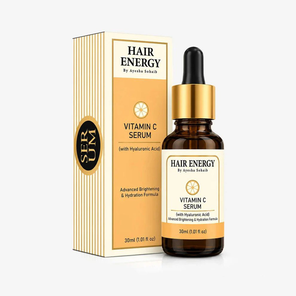Picture of Hair Energy Vitamin C Serum With Hyaluronic Acid 30ml