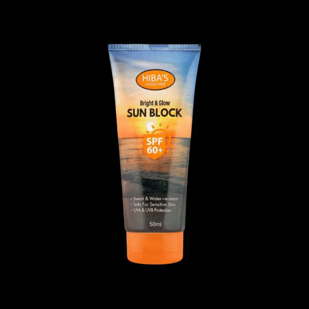 Picture of Hiba's Bright And Glow Sun Block Spf 60 50ml