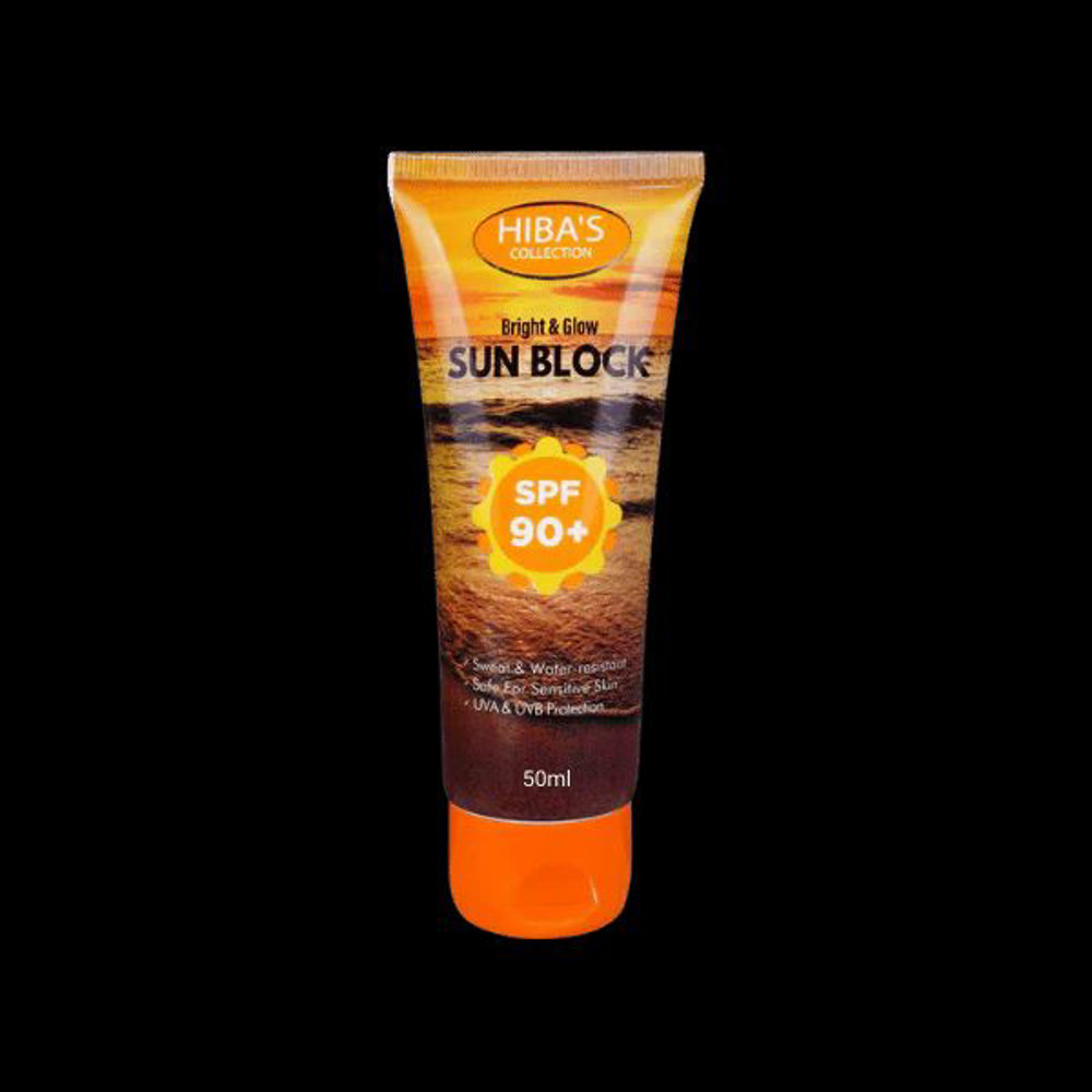 Picture of Hiba's Bright And Glow Sun Block Spf 90 50ml