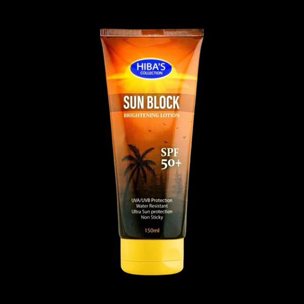 Picture of Hiba's Brightening Lotion Sun Block Spf 50 150ml