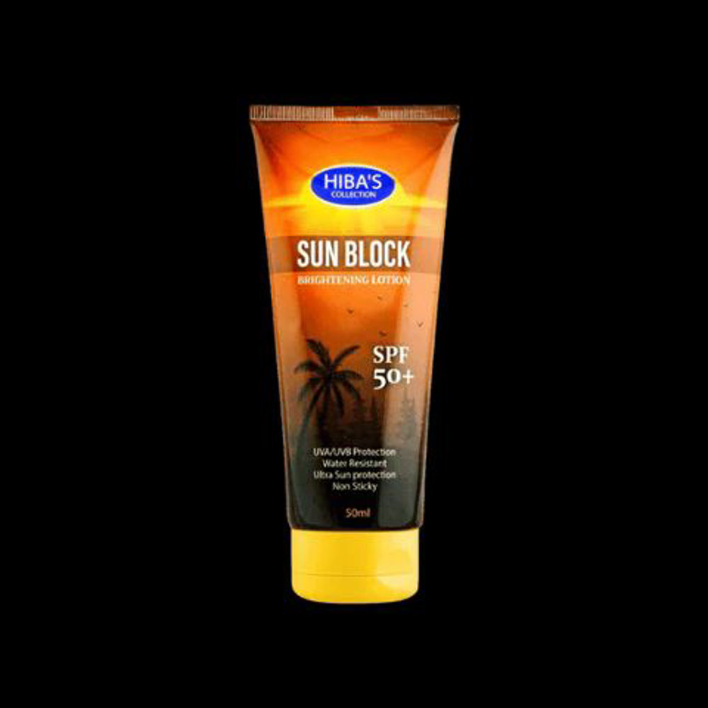 Picture of Hiba's Whitening Lotion Sun Block Spf 50 50ml