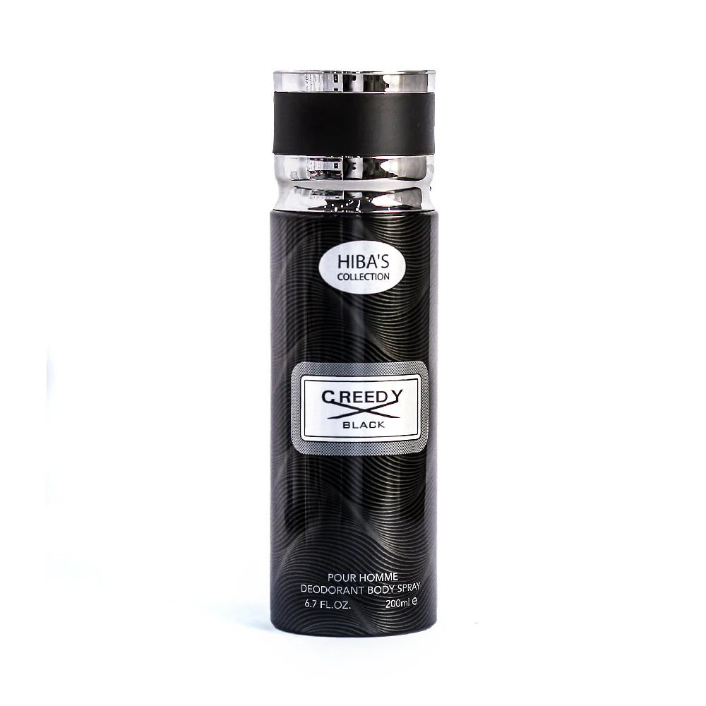 Picture of Hiba's Collection Creedy Black For Men Body Spray 200ML