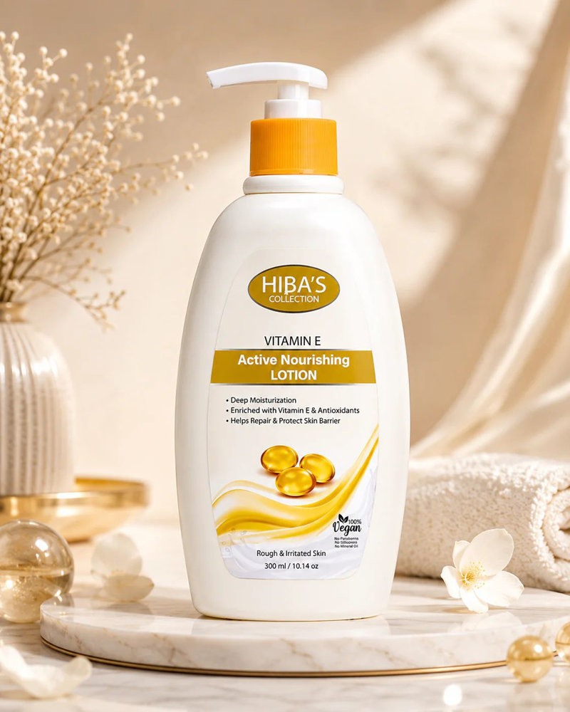 Picture of Hibas Vitamin E Active Nourishing Lotion 300ml