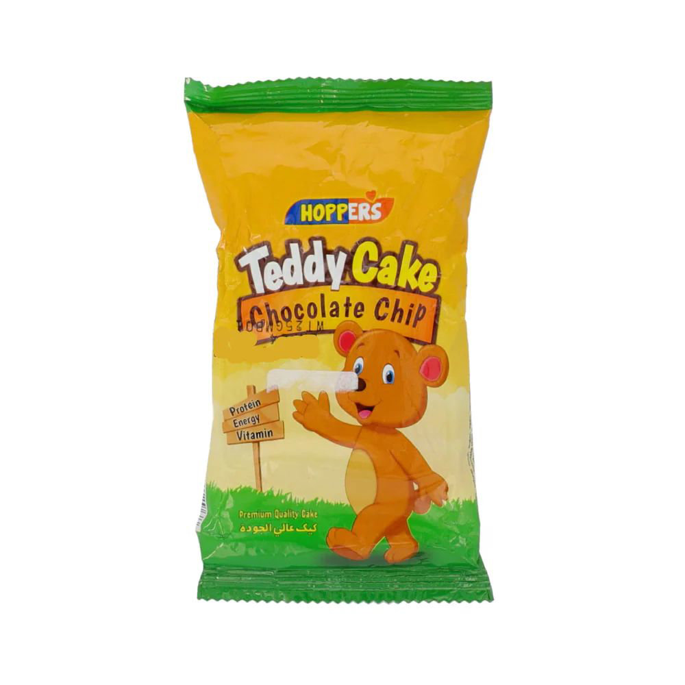 Picture of Hoppers Chocolate Chip Teddy Cake 22gm