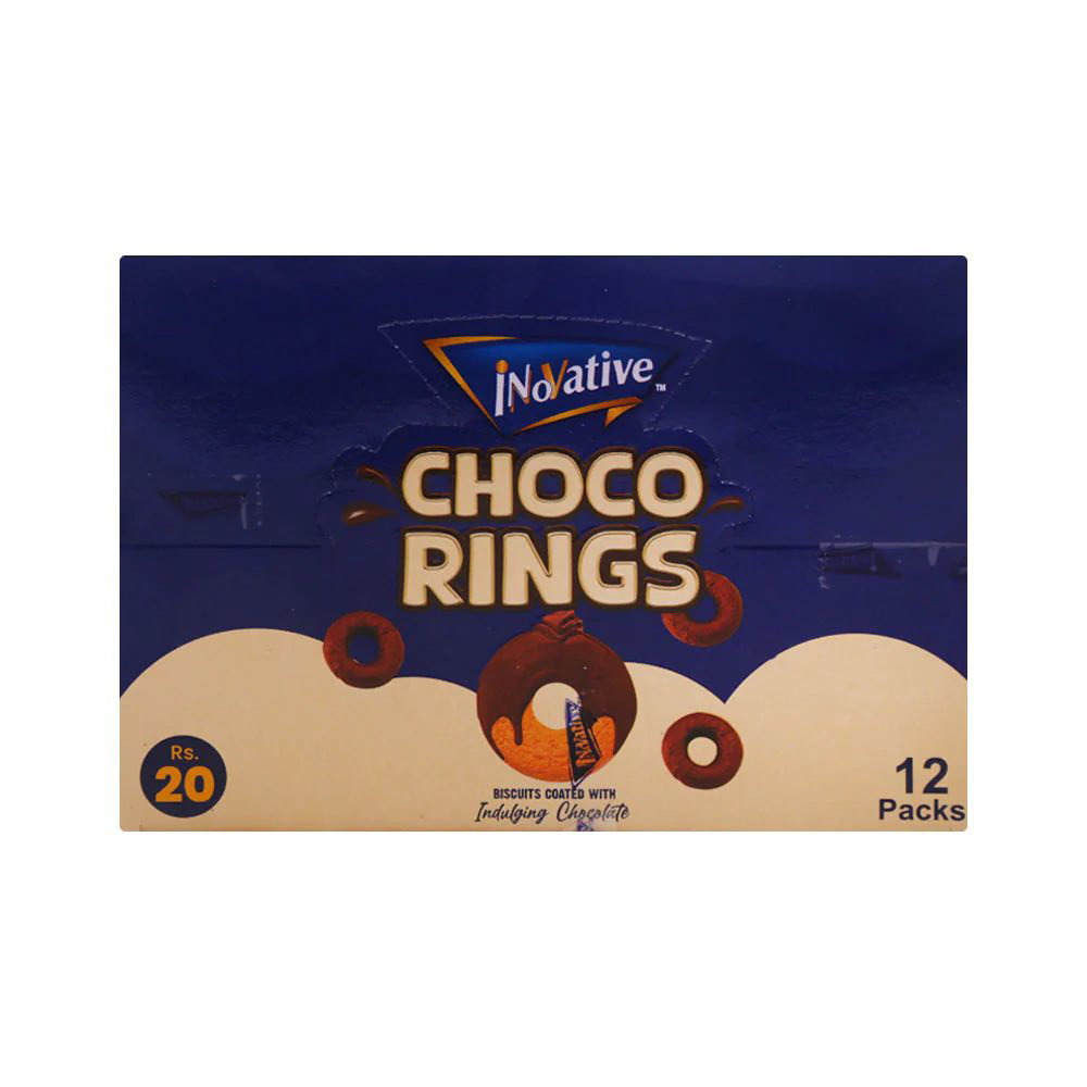Picture of Inovative Choco Rings Chocolate Biscuits 16gm