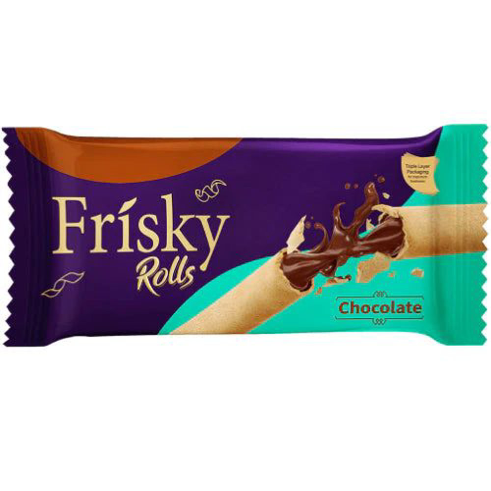Picture of Inovative Frisky Chocolate Rolls 86.4gm