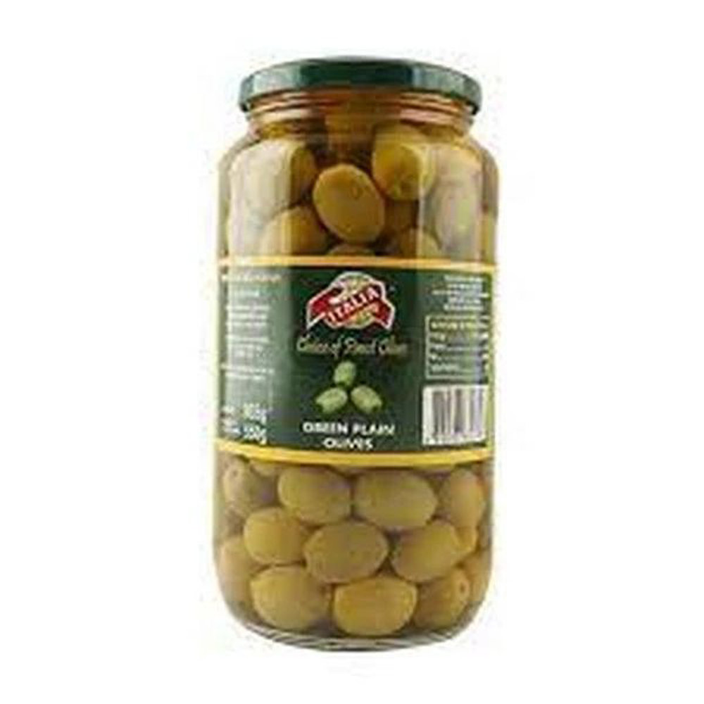 Picture of Italia Plain Green Olives 450gm