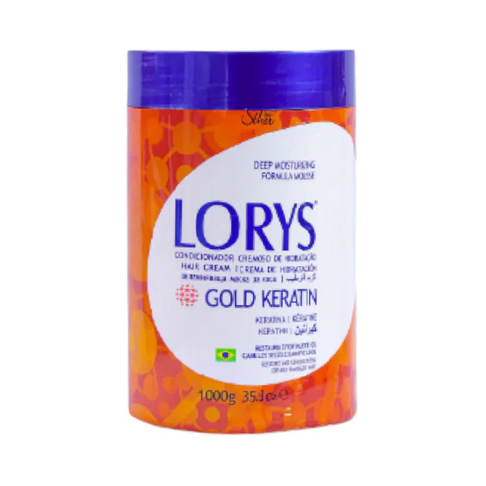 Picture of Lorys Deep Moisturizing Gold Keratin Hair Cream 1000gm