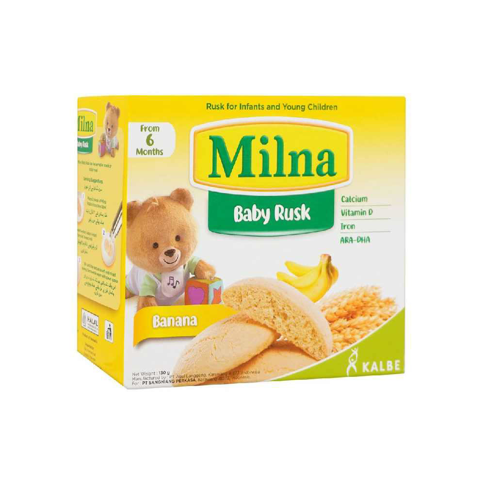 Picture of Milna Baby Rusk Banana 130gm