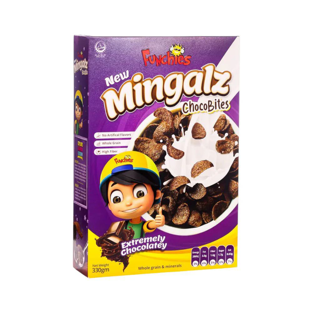 Picture of Mingalz Choco Bites Extremely Chocolatey 330gm