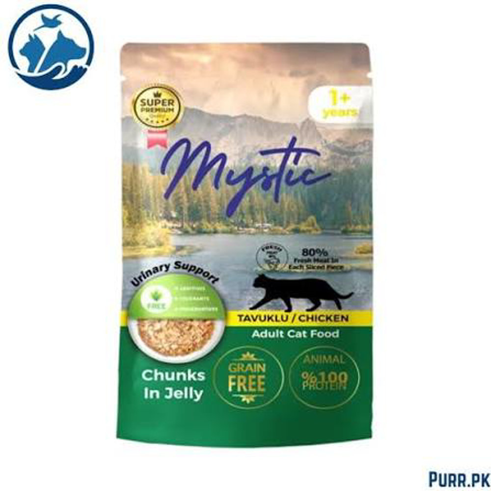 Picture of Mystic Chunks In Jelly Adult Cat Food 85gm