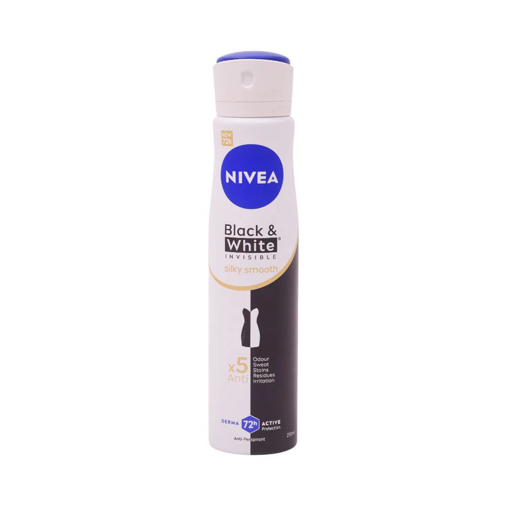 Picture of Nivea Black & White Invisible Body Spray 250ml