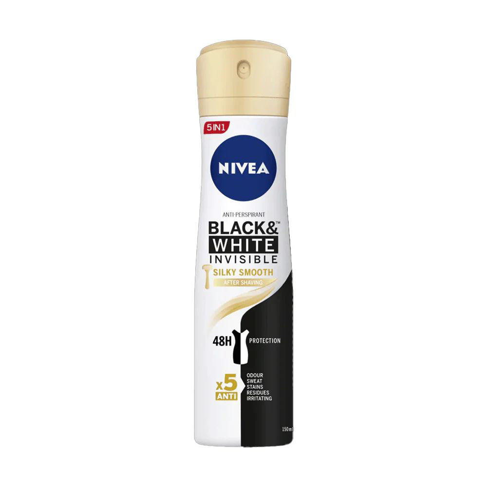 Picture of Nivea Black & White Invisible Silky Smooth Body Spray 250ML